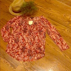 ⬇️NWT Lucky Brand🍀 Boho Style Top